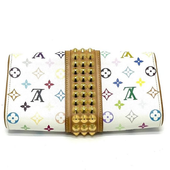 LOUIS VUITTON Monogram Multicolore Pochette Courtney Clutch Purse - Picture 9 of 11